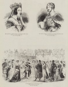 Royal Fancy Dress Ball by John Gilbert